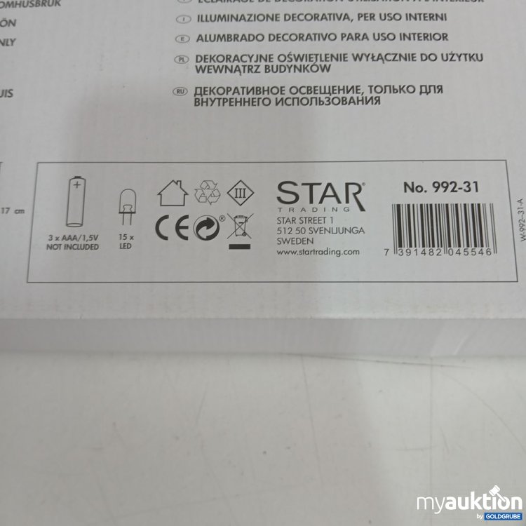 Artikel Nr. 446612 Artikel Nr. 446612: STAR Weihnachtsbeleuchtung LED Rentier Schlitten