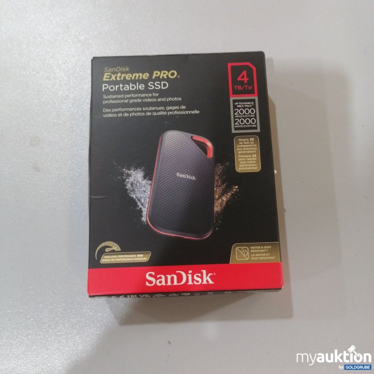 Artikel Nr. 720612: SanDisk Extreme Pro Portable SSD