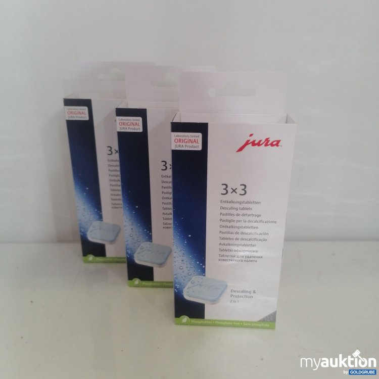 Artikel Nr. 752612 Artikel Nr. 752612: Jura 3x3 Entkalkungstabletten