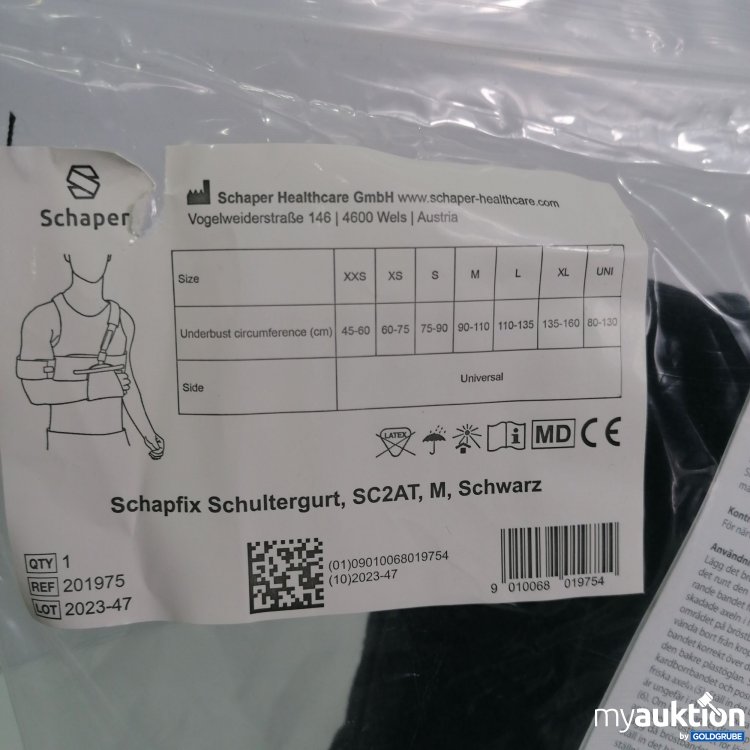 Artikel Nr. 791612 Artikel Nr. 791612: Schaper Schapfix Schultergurt SC2AT