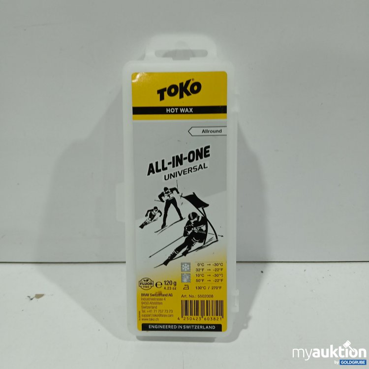 Artikel Nr. 883612 Artikel Nr. 883612: Toko Hot Wax 120g