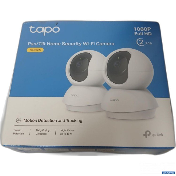 Artikel Nr. 920612: tapo 1080P Pan/Tilt Home Security Wi-Fi Camera 2 pcs