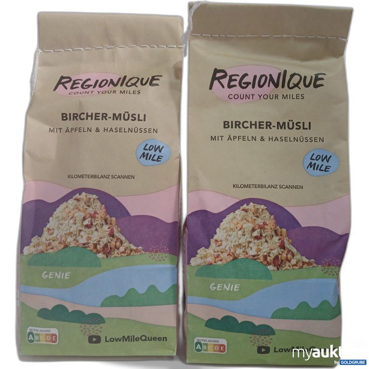 Artikel Nr. 952612 Artikel Nr. 952612: Regionique Bircher Müsli 2x450g