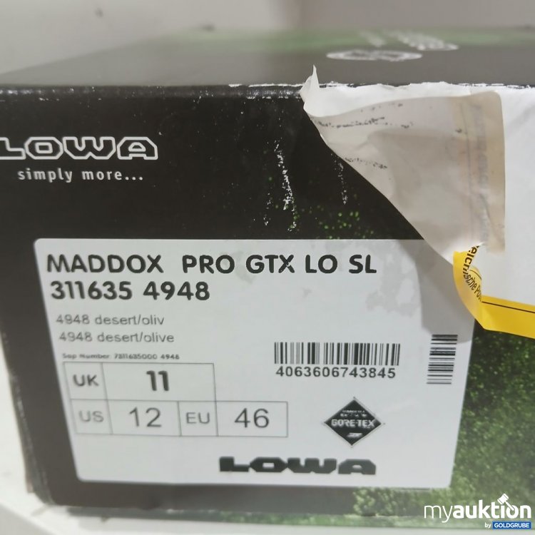 Artikel Nr. 978612: Lowa Maddox Pro GTX Lo SL Schuh