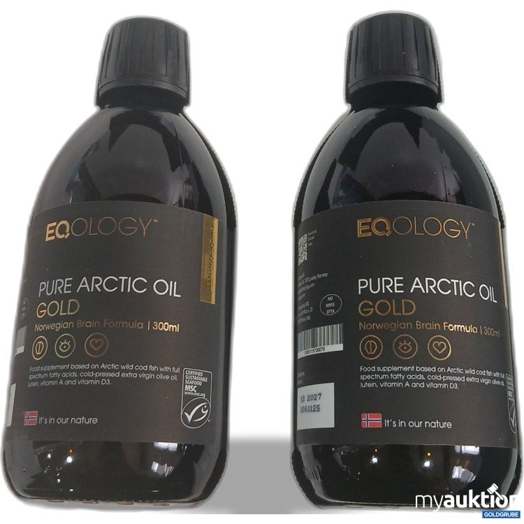 Artikel Nr. 996612 Artikel Nr. 996612: Eqology Pure Arctic Oil Gold 2x300ml