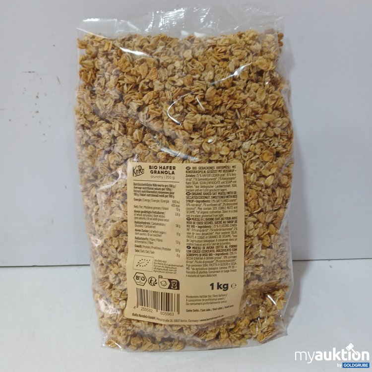 Artikel Nr. 997612 Artikel Nr. 997612: KoRo Bio Hafer Granola 1kg