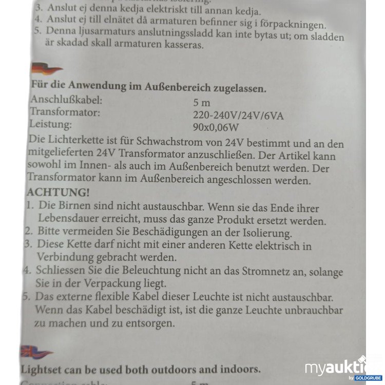 Artikel Nr. 446613: KONST SMIDE LED Dekoration multifunktion 90x0.6W