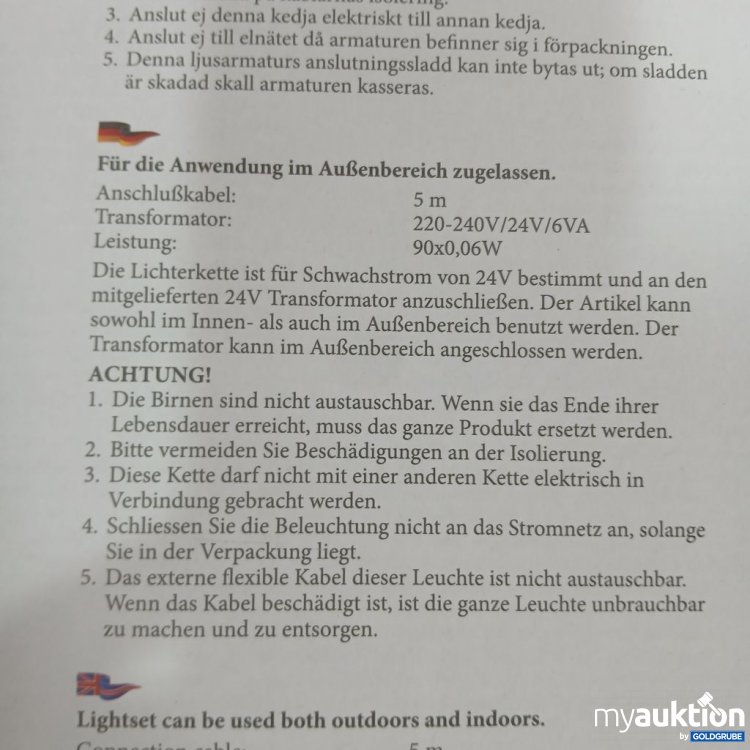 Artikel Nr. 446613: KONST SMIDE LED Dekoration multifunktion 90x0.6W