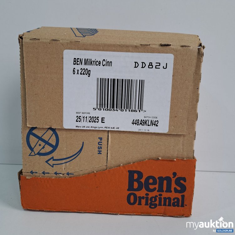 Artikel Nr. 816613 Artikel Nr. 816613: Bens Original Milchreis Zimt 6x220g