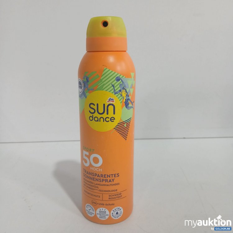 Artikel Nr. 843613 Artikel Nr. 843613: Sun dance Sport 50hoch Transparentes Sonnenspray 200ml