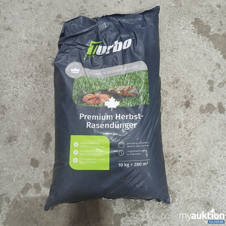 Artikel Nr. 870613 Artikel Nr. 870613: Turbo Premium Herbst Rasendünger 10kg