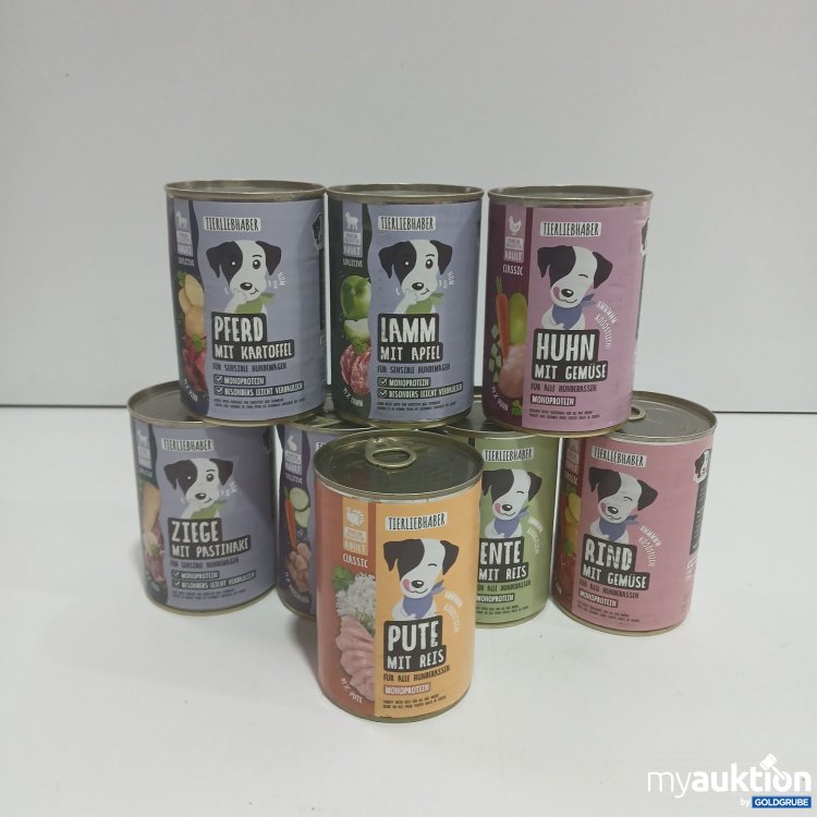 Artikel Nr. 871613 Artikel Nr. 871613: Tierliebhaber Hundefutter 8x400g