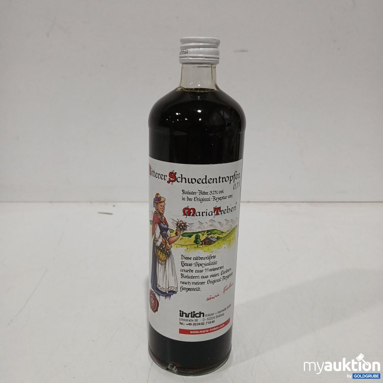 Artikel Nr. 898613: Ihrlich Bitterer Schwedentropfen 0.7l