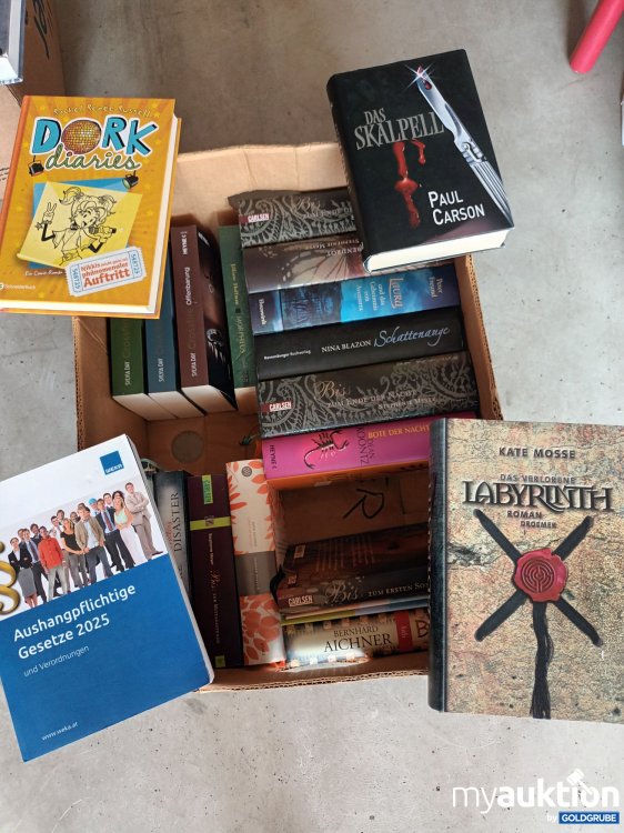 Artikel Nr. 901613 Artikel Nr. 901613: Karton mit 22 Büchern (siehe Fotos)