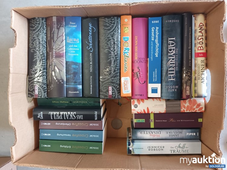 Artikel Nr. 901613 Artikel Nr. 901613: Karton mit 22 Büchern (siehe Fotos)