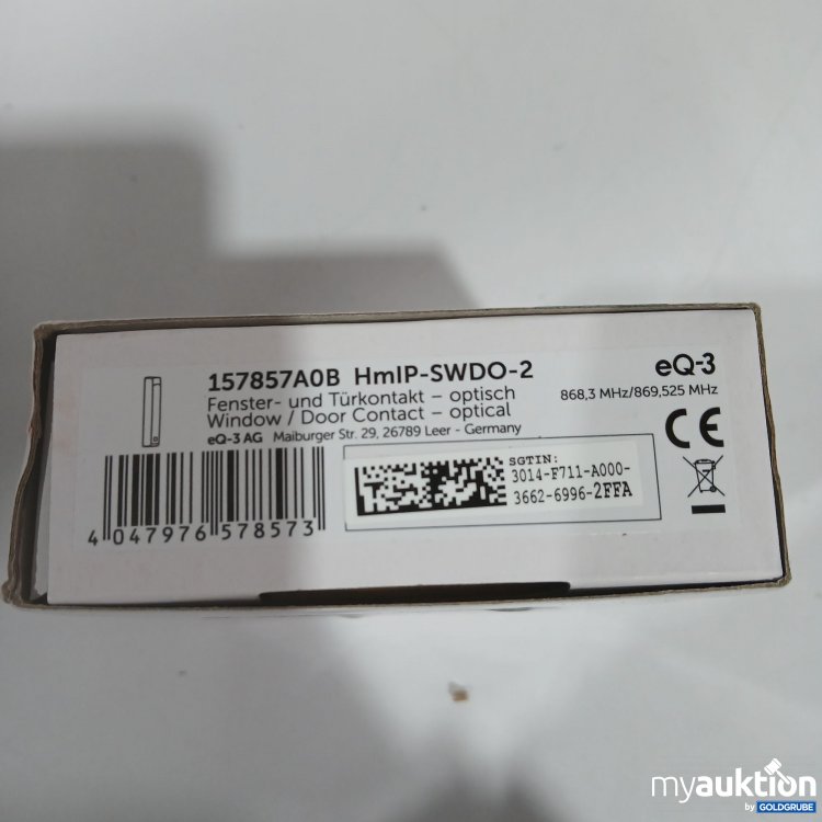 Artikel Nr. 903613: Homematic Fenster und Türkontakt optisch 