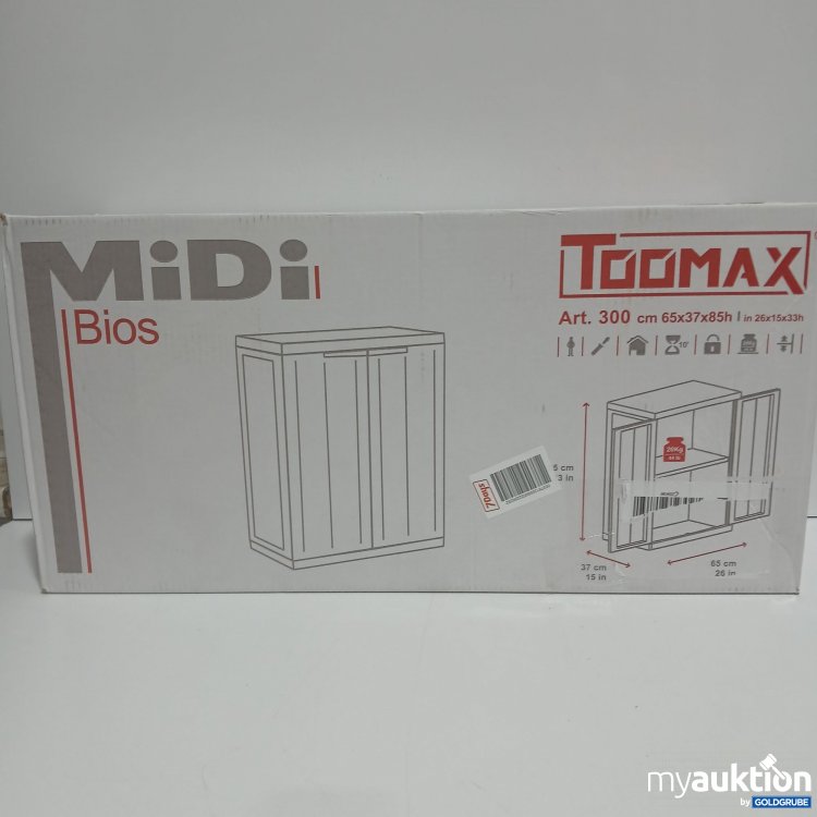 Artikel Nr. 916613 Artikel Nr. 916613: Toomax Midi Bios Lagerschrank 300 65x37x85cm