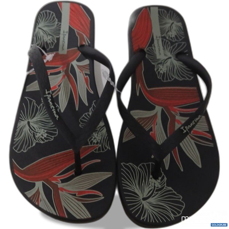 Artikel Nr. 920613: Ipanema Flip-Flops Damen Schwarz/Rot