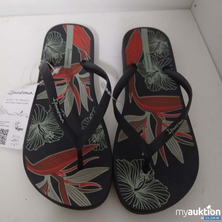 Artikel Nr. 920613: Ipanema Flip-Flops Damen Schwarz/Rot