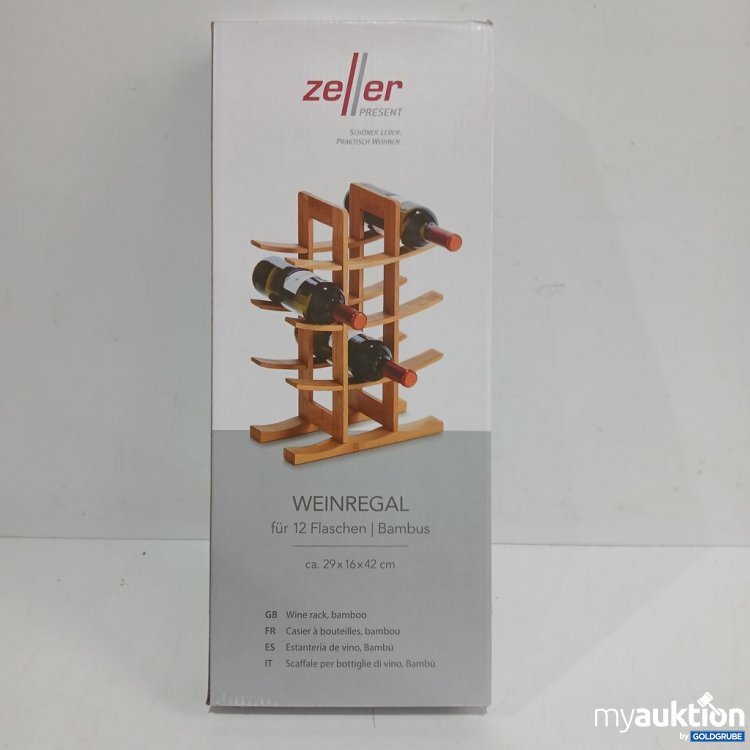 Artikel Nr. 921613: Zeller Weinregal Bambus