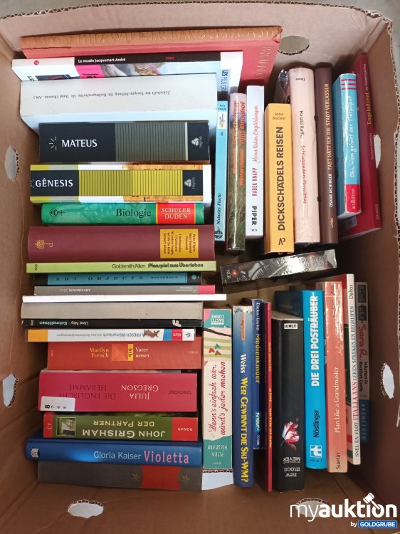 Artikel Nr. 901614 Artikel Nr. 901614: Karton mit 39 Bücher (siehe Fotos)