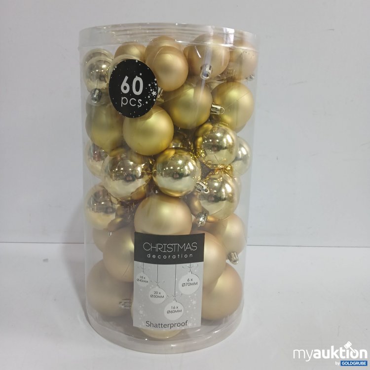 Artikel Nr. 910614 Artikel Nr. 910614: Christmas Decoration Shatterproof 60Stk