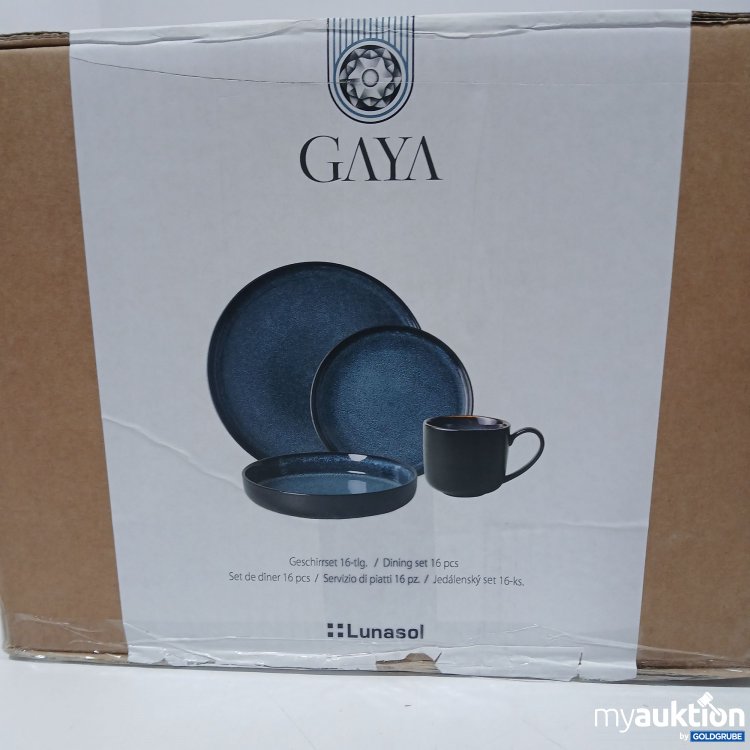 Artikel Nr. 911614: Lunasol Gaya Geschirrset 16tlg 