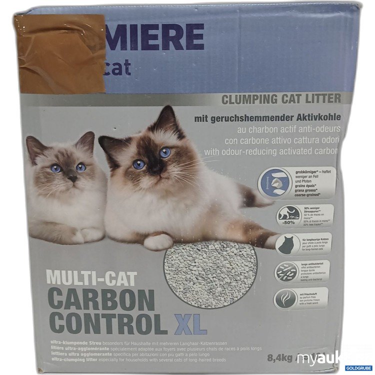 Artikel Nr. 961614: Premiere Clumping Cat Litter Multi Cat Carbon Control XL 8.4kg 