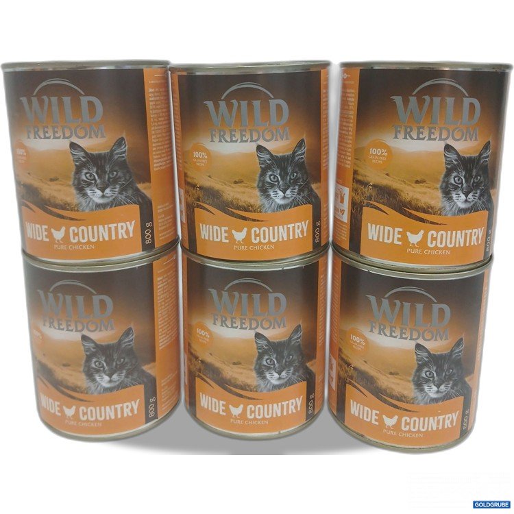 Artikel Nr. 984614: Wild Freedom Wide Country Pure Chicken 800g 6Stk