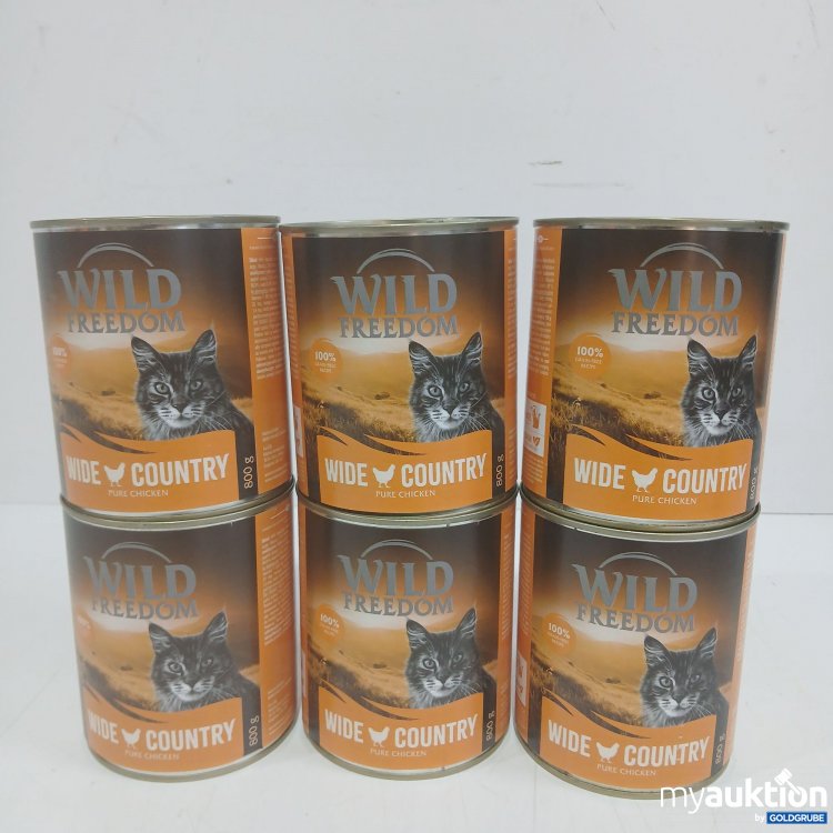 Artikel Nr. 984614: Wild Freedom Wide Country Pure Chicken 800g 6Stk
