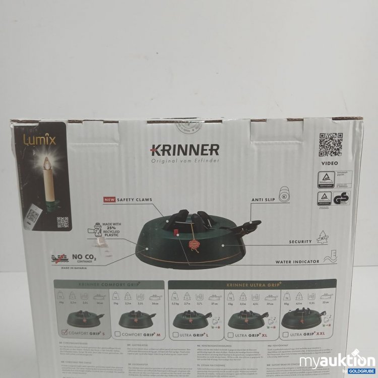 Artikel Nr. 446615 Artikel Nr. 446615: Krinner Comfort Grip+ S 5kg
Christbaumständer