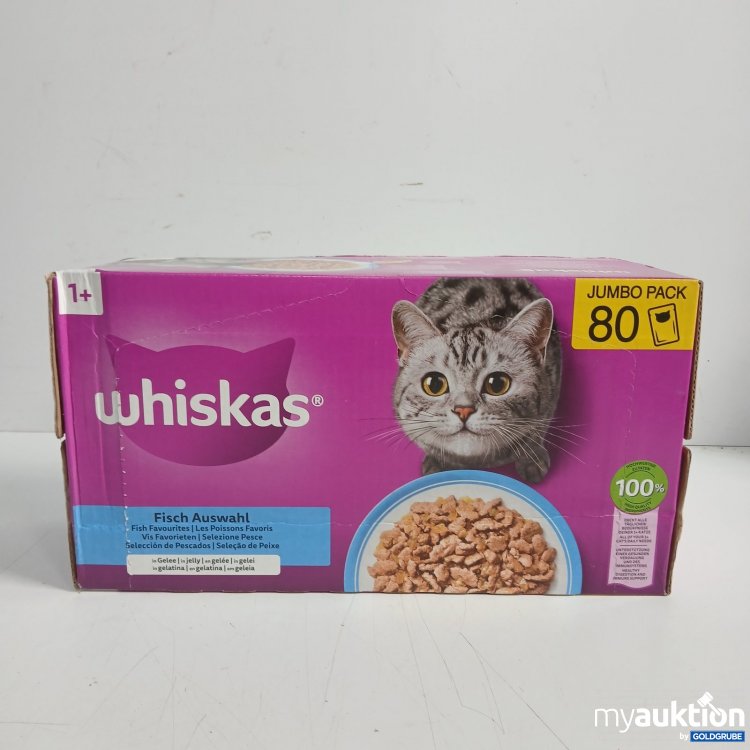 Artikel Nr. 467615: Whiskas Katzenfutter Fisch Auswahl 80 x85g