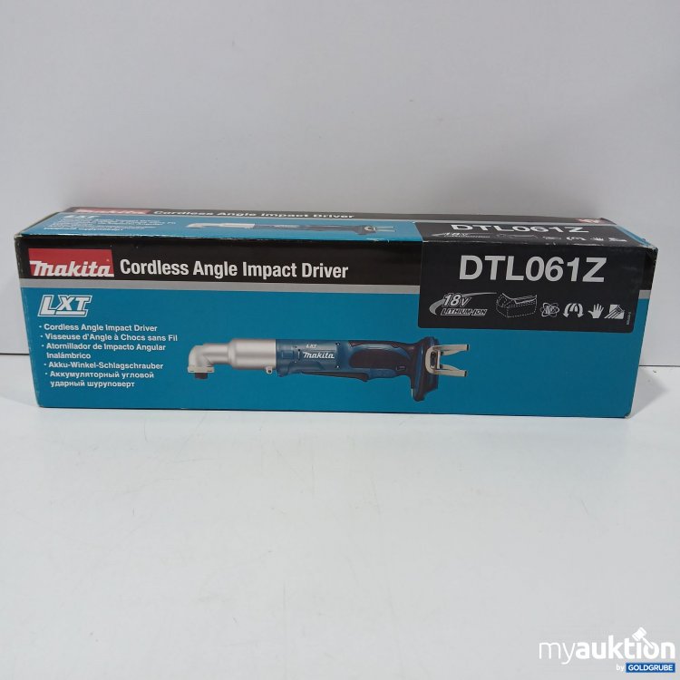 Artikel Nr. 804615 Artikel Nr. 804615: Makita Akku Winkel Schlagschrauber DTL061Z