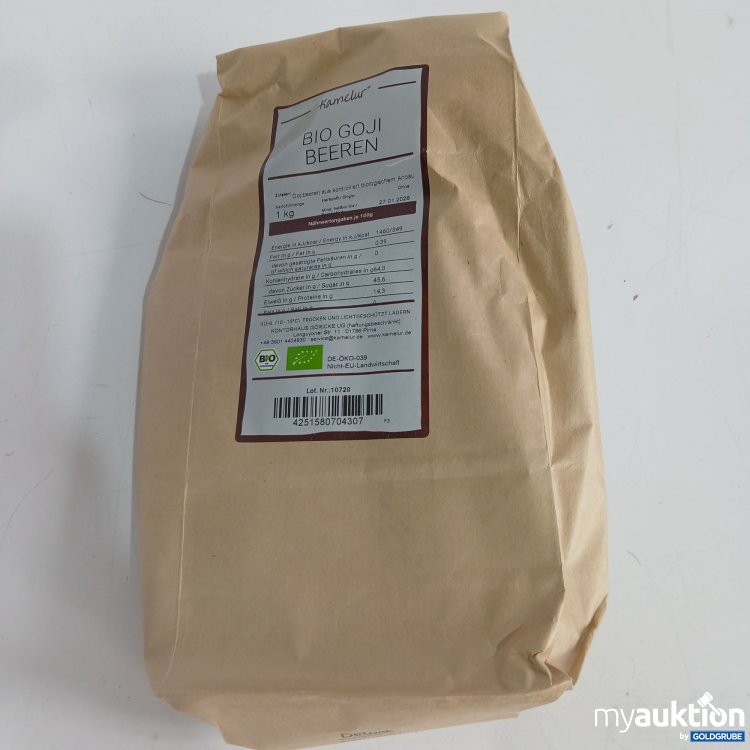 Artikel Nr. 854615 Artikel Nr. 854615: Kamelur Buo Goji Beeren 1kg