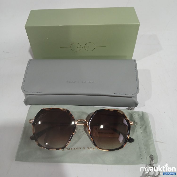 Artikel Nr. 866615: Kapten&Son Sonnebrille KSF0000000120 Amsterdam Edge Umber Tortoise Brown 