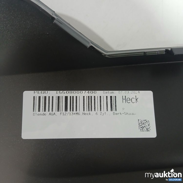 Artikel Nr. 872615: Auto Zubehör Heck F12/13+M6 6Zyl Dark Shadow 