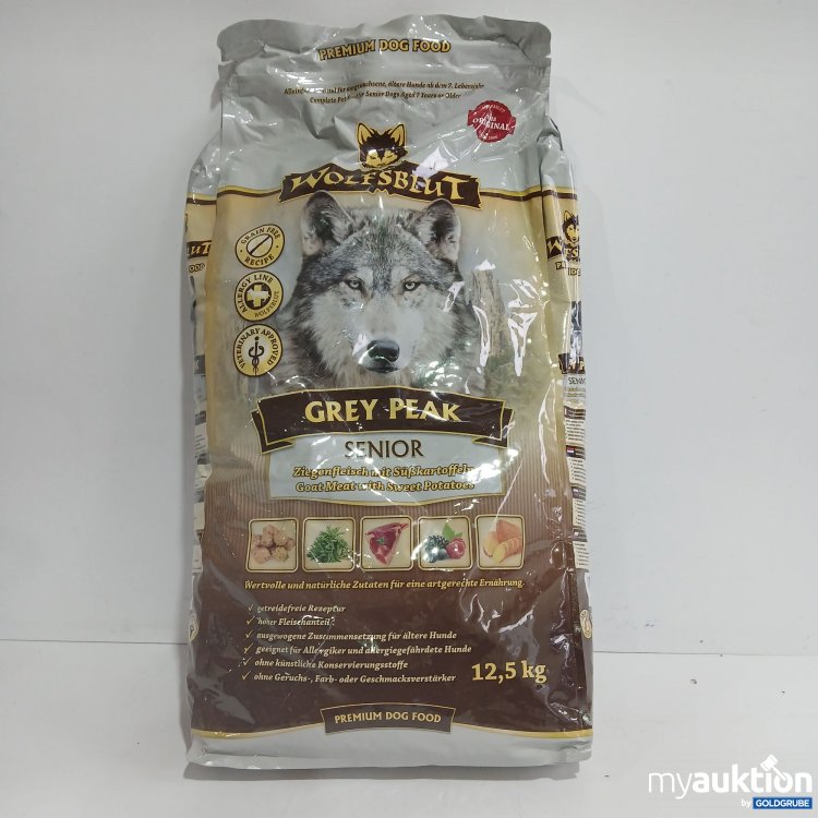 Artikel Nr. 878615: Wolfsblut Grey Peak Senior Ziegenfleisch mit Süßkartoffeln 12,5kg 