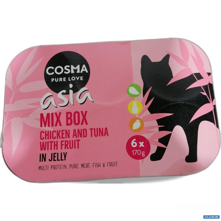 Artikel Nr. 888615: Cosma Pure Love Asia Mix Box Chicken and Tuna 6x170g