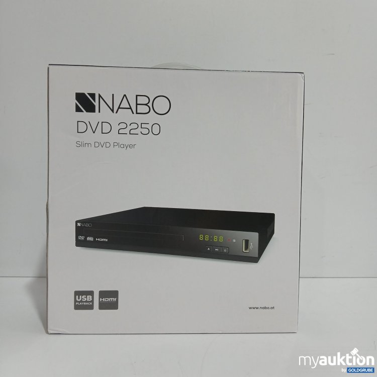 Artikel Nr. 904615: Nabo DVD 2250 Slim DVD Player 
