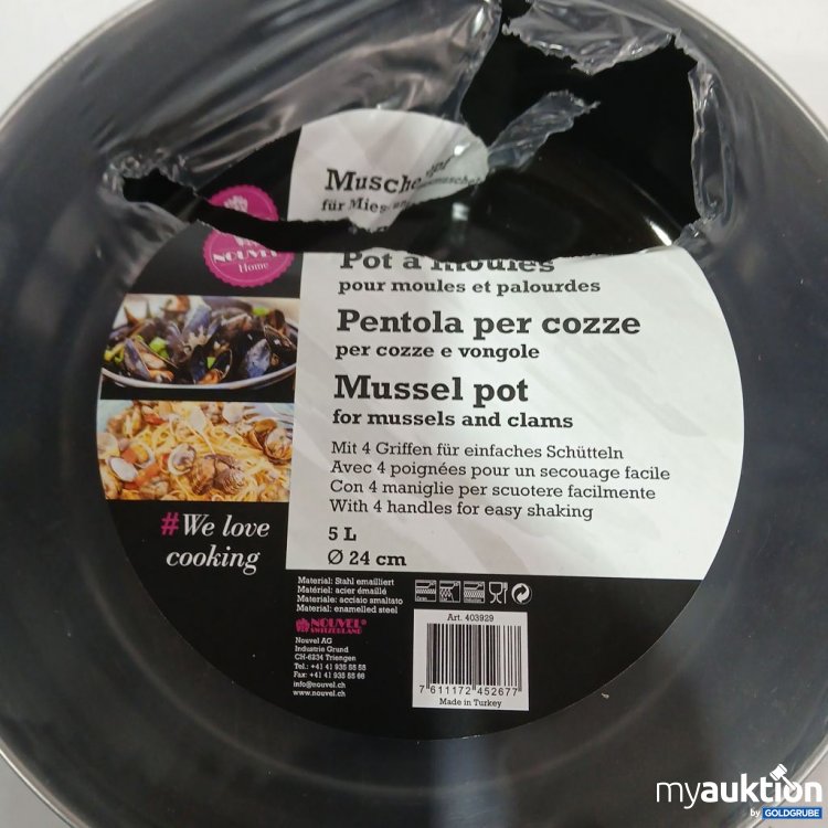 Artikel Nr. 921615: Novell Mussel pot Kochtopf 5l