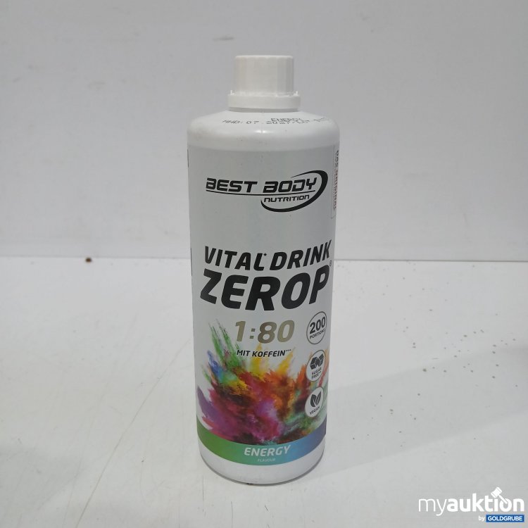 Artikel Nr. 950615: Best Body Vital Drink Zerop Energy mit Koffein 1000ml