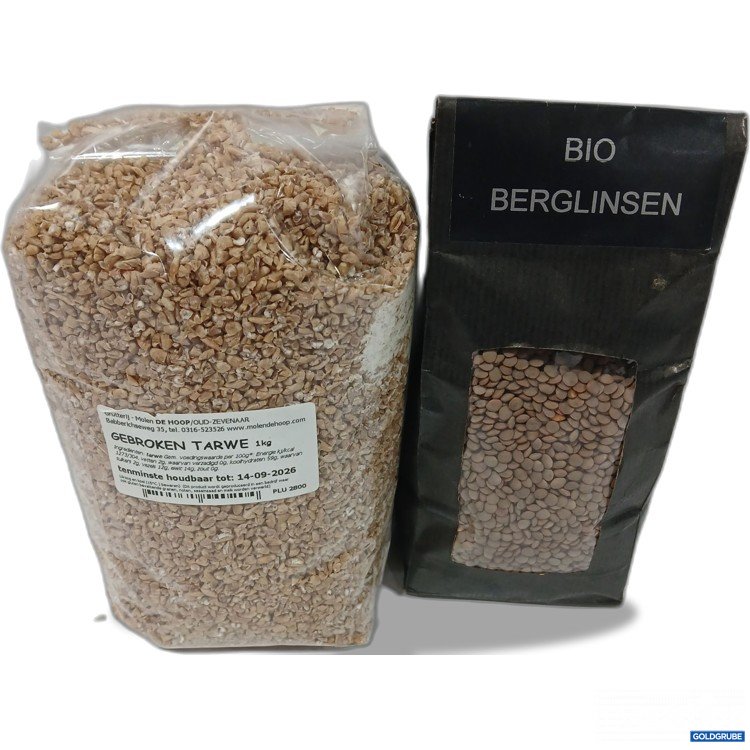 Artikel Nr. 954615: Set DeHoop gebrochener Weizen 1kg & Bio Berglinsen 500g 