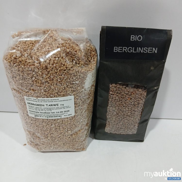 Artikel Nr. 954615: Set DeHoop gebrochener Weizen 1kg & Bio Berglinsen 500g 
