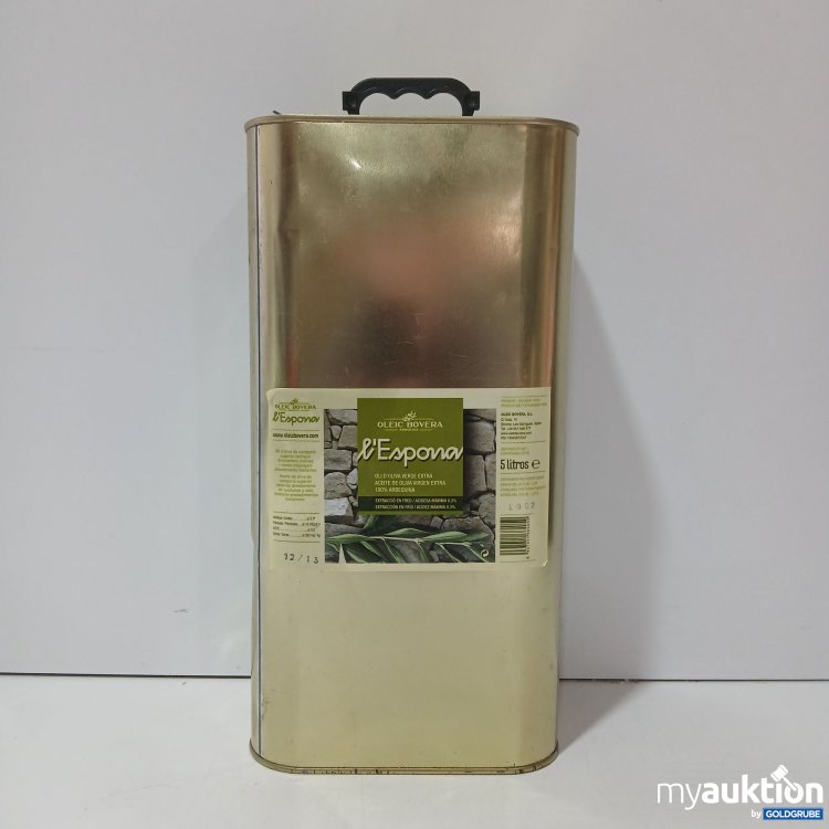 Artikel Nr. 958615: L'Espona Natives Olivenöl 5L