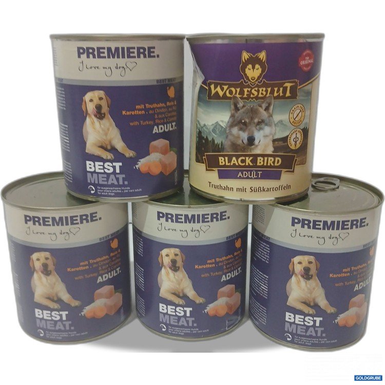 Artikel Nr. 995615: Diverses Hundefutter lt. Bild je 800g 5Stk