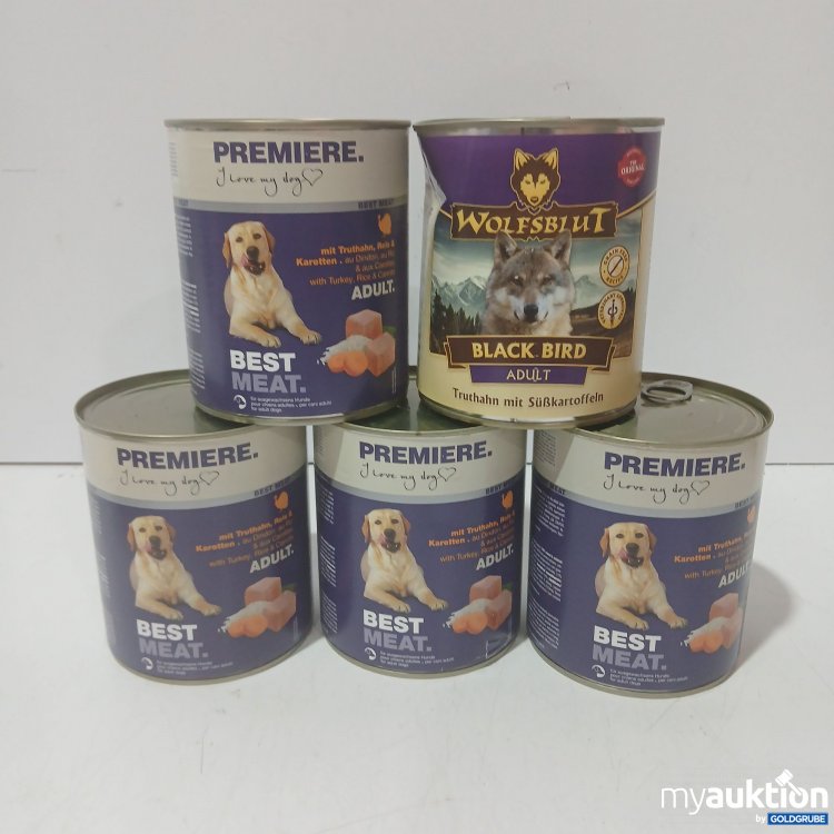 Artikel Nr. 995615: Diverses Hundefutter lt. Bild je 800g 5Stk