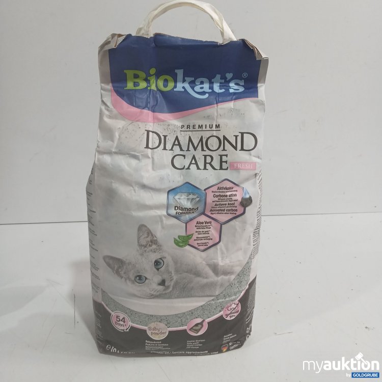 Artikel Nr. 998615: Bio Kats Premium Diamond care fresh Katzenstreu 10L
