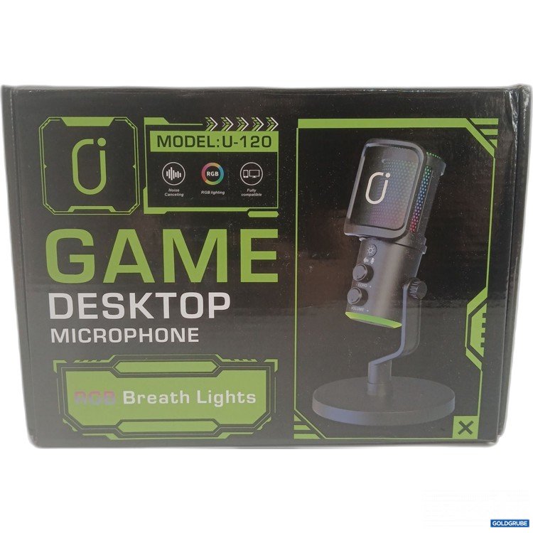 Artikel Nr. 444616 Artikel Nr. 444616: RGB Breath Lights Game Desktop Microphone U-120