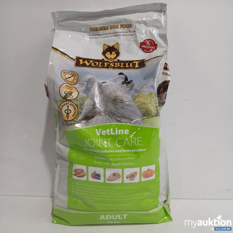 Artikel Nr. 878616 Artikel Nr. 878616: Wolfsblut VetLine Joint Care Truthahn mit Süßkartoffeln 12kg