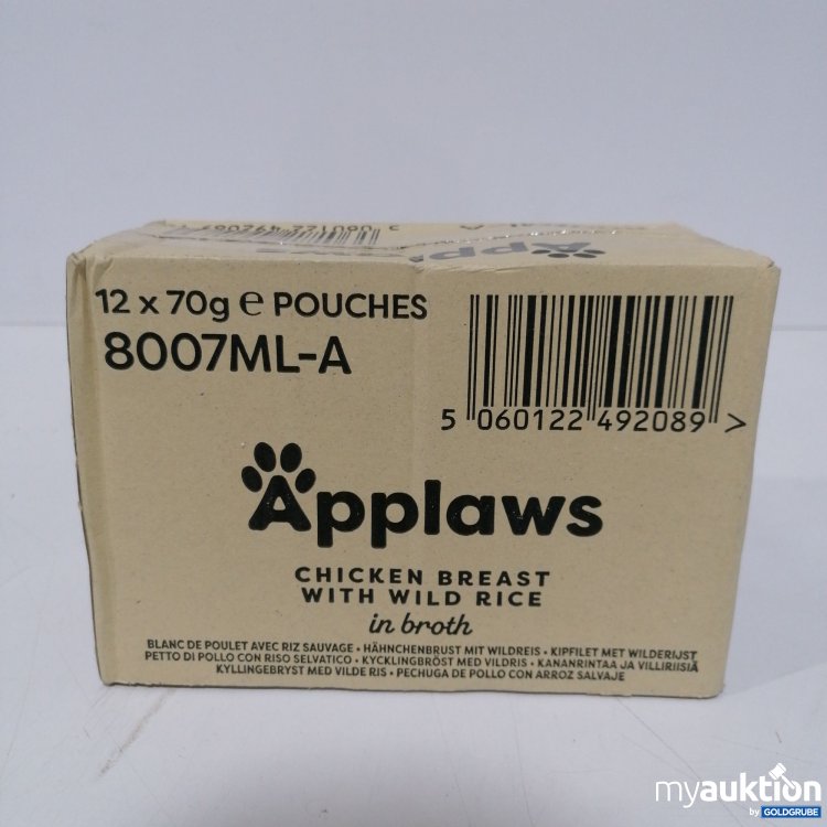 Artikel Nr. 888616: Applaws Hühnerbrust mkt Reis 12x70g